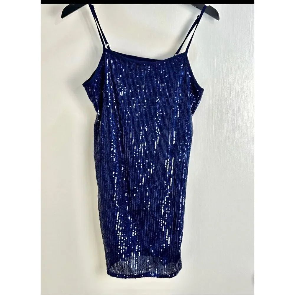 Aeropostale juniors purple sequined mini dress size S